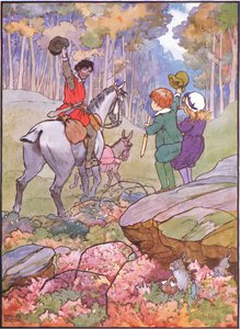 Restez ici dit-il. Je vous apporterai du pain., années 1930 - Frank Adams